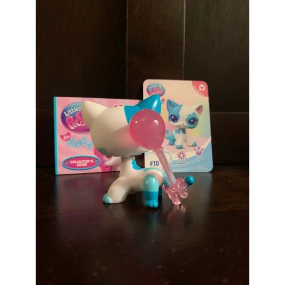 Littlest pet shop LPS like Nastya blind box gen 7 blue shorthair cat